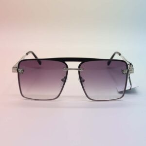 Purple Gradient: Unisex Cartier-Style Fashion Sunglasses
